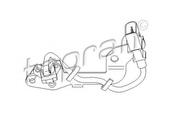 TOPRAN 110574 Датчик частоты вращения, управление двигателем