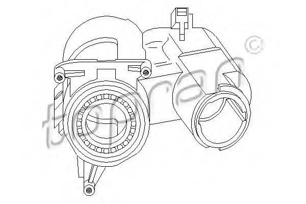 TOPRAN 103559 Замок вала рулевого колеса