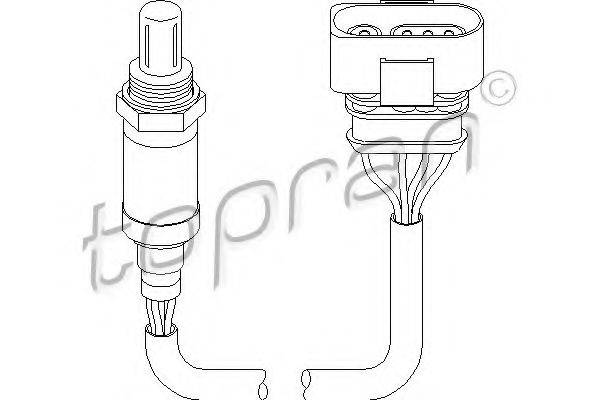 TOPRAN 110577 Лямбда-зонд
