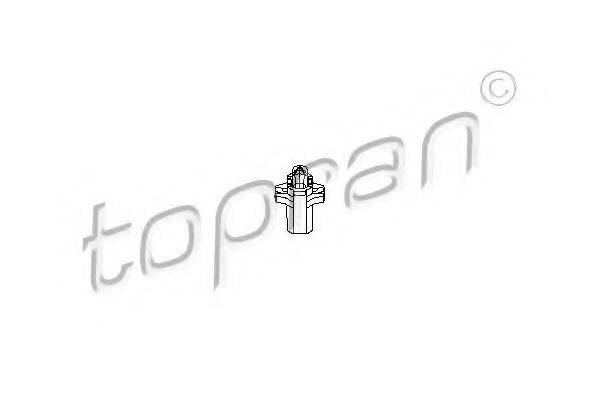 TOPRAN 103628 Лампа накаливания, освещение щитка приборов
