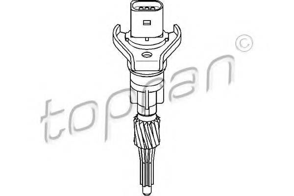 TOPRAN 109751 Датчик, участок пути