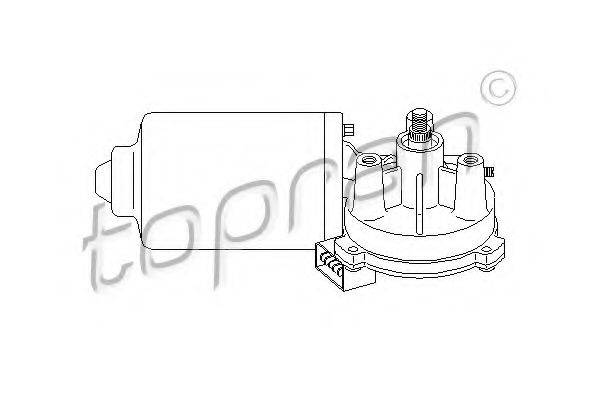 TOPRAN 108577 Двигатель стеклоочистителя