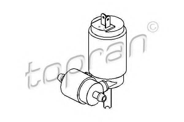 TOPRAN 103443 Водяной насос, система очистки окон