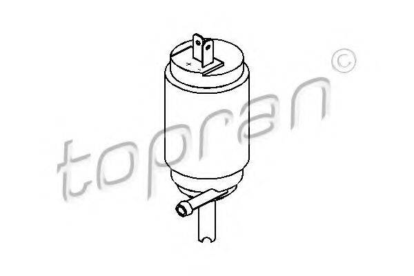 TOPRAN 103630 Водяной насос, система очистки окон