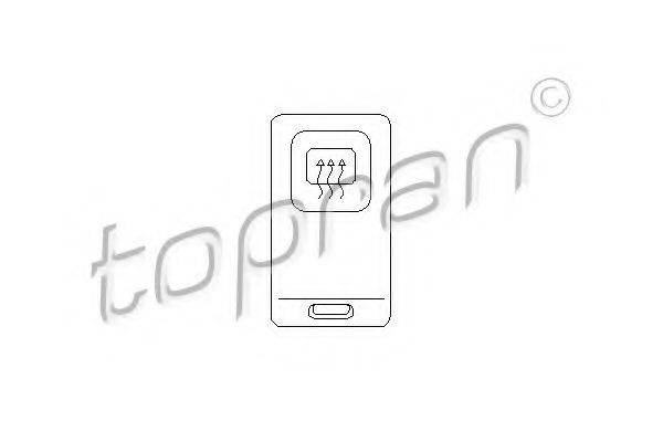 TOPRAN 102978 Выключатель, обогреватель заднего стекла