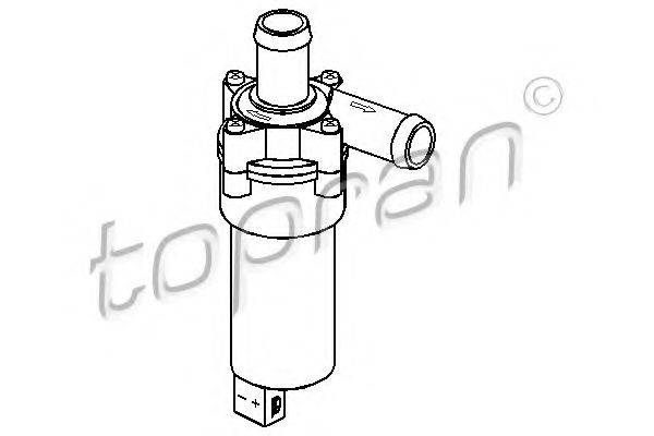 TOPRAN 111119 Дополнительный водяной насос