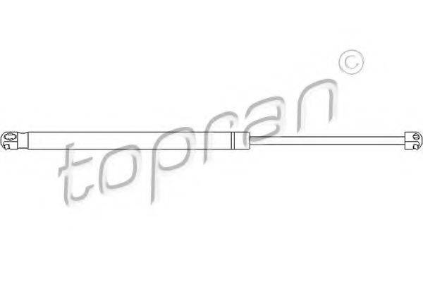 TOPRAN 206974 Газовая пружина, крышка багажник