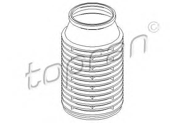 TOPRAN 200431 Защитный колпак / пыльник, амортизатор