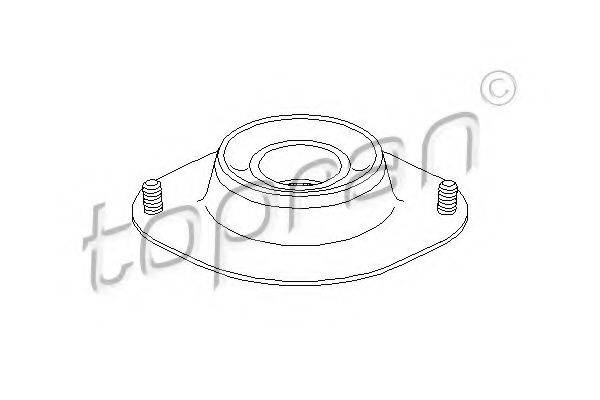 TOPRAN 200438 Опора стойки амортизатора