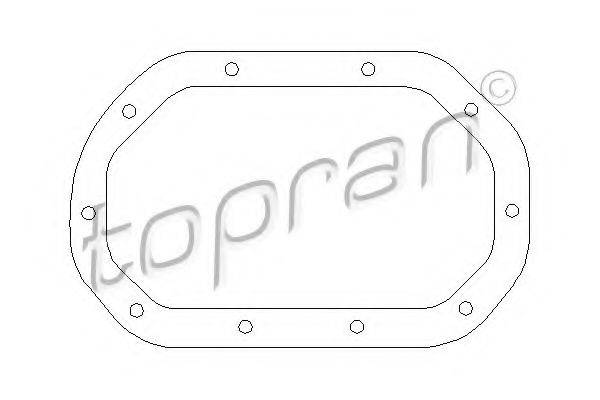 TOPRAN 200513 Прокладка, дифференциал