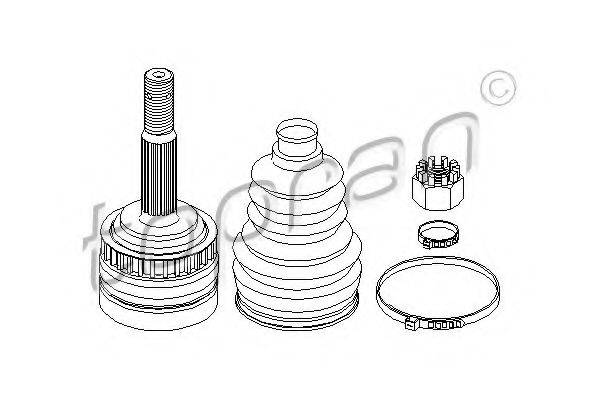 TOPRAN 206115 Шарнирный комплект, приводной вал