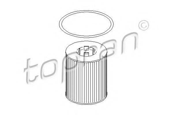 TOPRAN 205593 Масляный фильтр