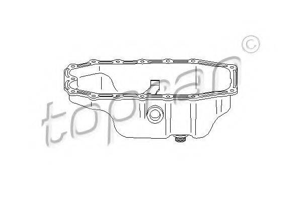 TOPRAN 207316 Масляный поддон