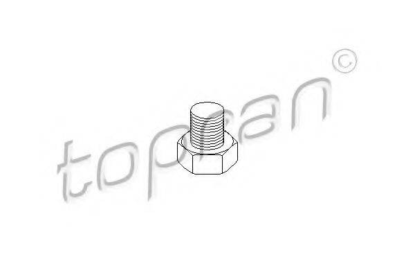 TOPRAN 206554 Резьбовая пробка, маслянный поддон