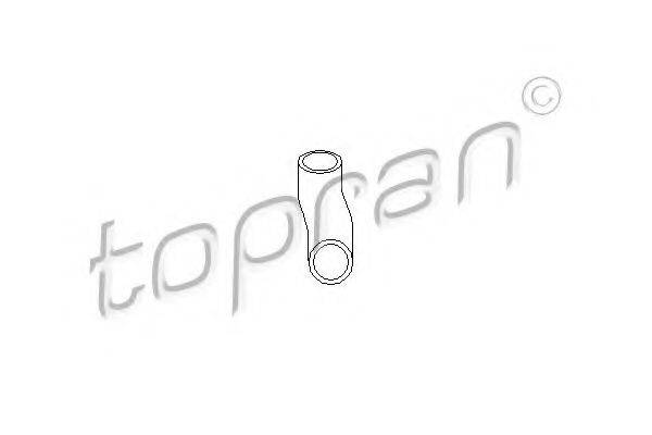 TOPRAN 206037 Шланг, вентиляция картера