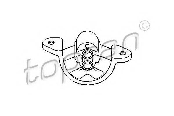 TOPRAN 201392 Подвеска, двигатель