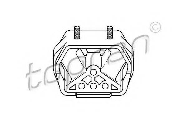 TOPRAN 205614 Подвеска, двигатель