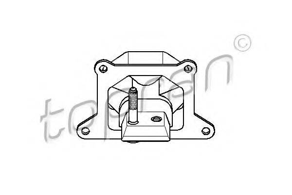 TOPRAN 201398 Подвеска, двигатель