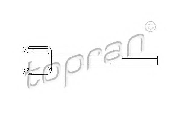 TOPRAN 207007 Шток вилки переключения передач