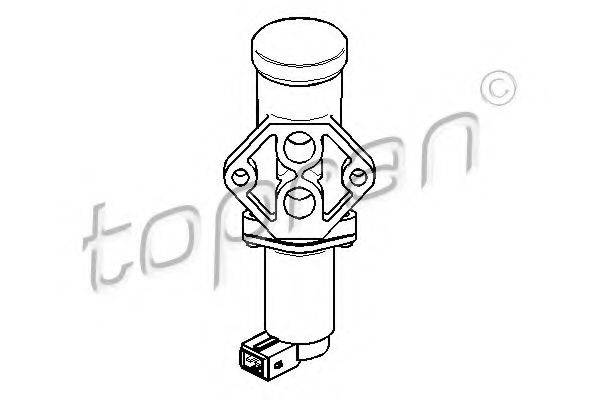 TOPRAN 205636 Поворотная заслонка, подвод воздуха