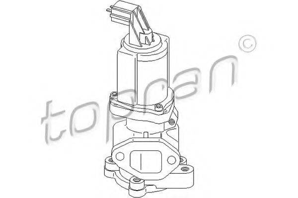 TOPRAN 207097 Клапан возврата ОГ