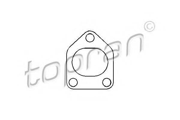 TOPRAN 206954 Прокладка, компрессор
