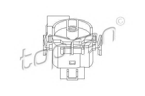 TOPRAN 206197 Переключатель зажигания