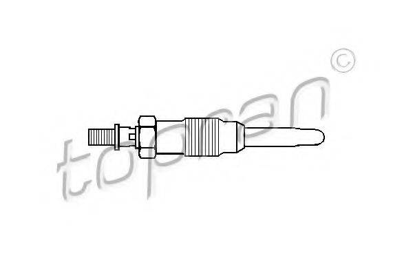 TOPRAN 205246 Свеча накаливания
