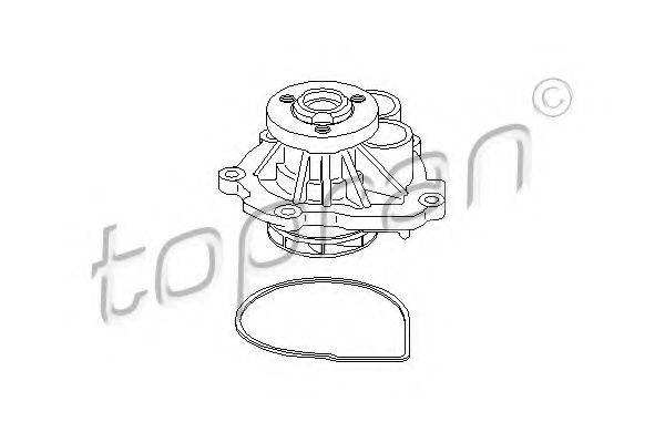 TOPRAN 207158 Водяной насос