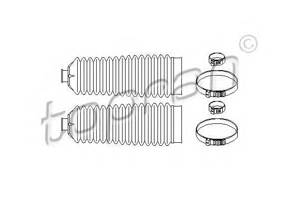 TOPRAN 207523 Комплект пылника, рулевое управление