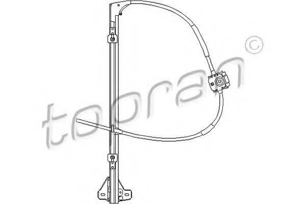 TOPRAN 207357 Подъемное устройство для окон