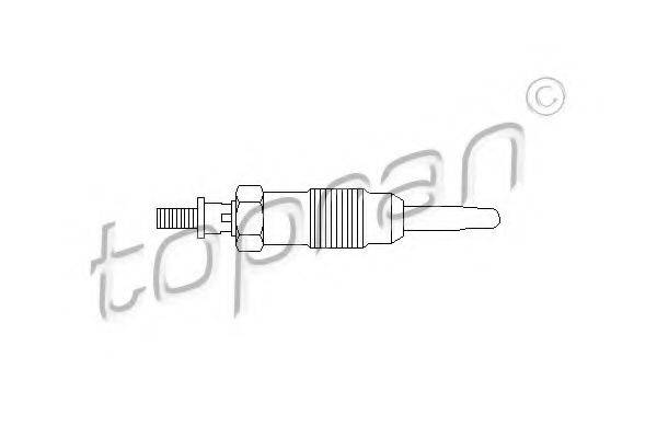 TOPRAN 300848 Свеча накаливания