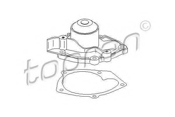 TOPRAN 700421 Водяной насос