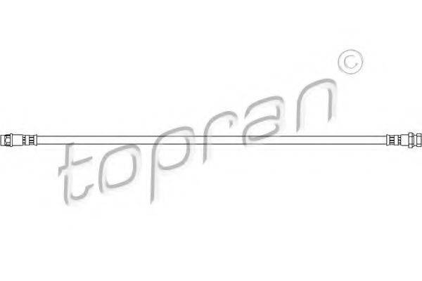 TOPRAN 207227 Тормозной шланг