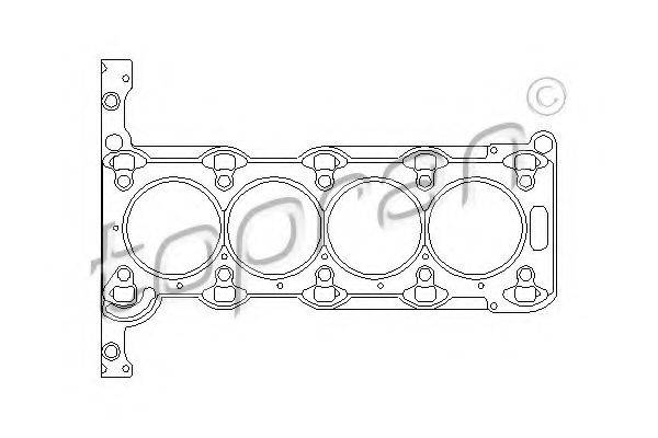 TOPRAN 206137 Прокладка, головка цилиндра