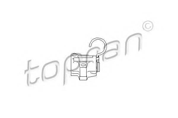 TOPRAN 205549 Натяжное устройство цепи, привод масляного насоса