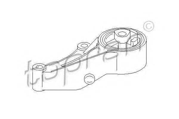 TOPRAN 207040 Подвеска, двигатель