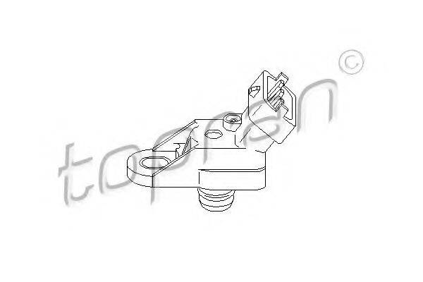 TOPRAN 207428 Датчик, давление во впускном газопроводе