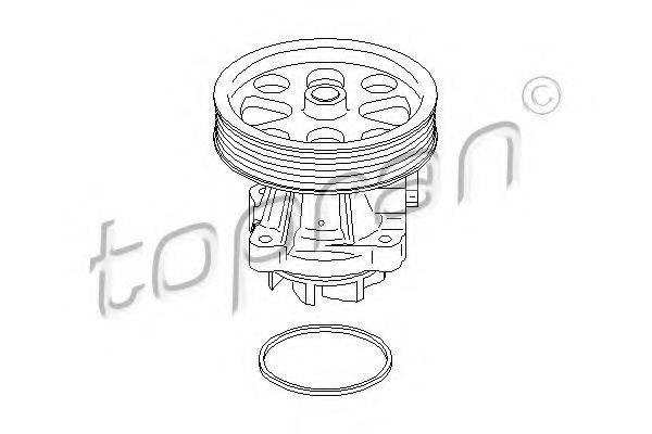 TOPRAN 207157 Водяной насос