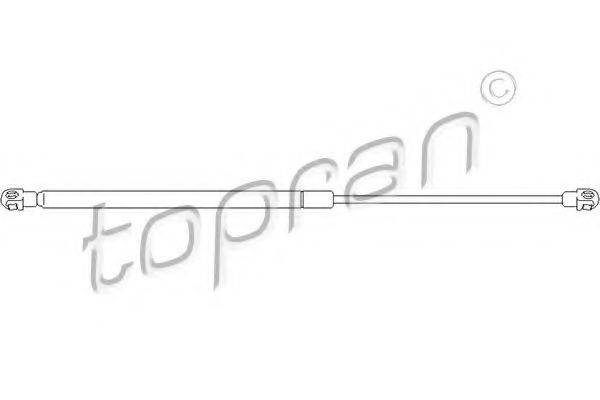 TOPRAN 301026 Газовая пружина, крышка багажник