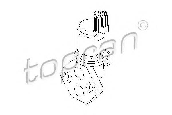 TOPRAN 302445 Поворотная заслонка, подвод воздуха