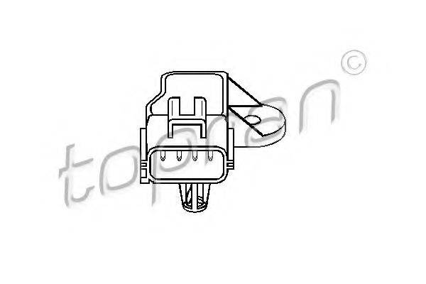 TOPRAN 302659 Датчик, давление во впускном газопроводе