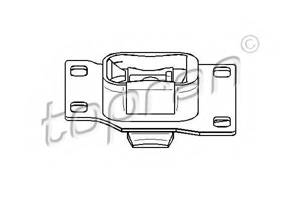 TOPRAN 301806 Подвеска, ступенчатая коробка передач