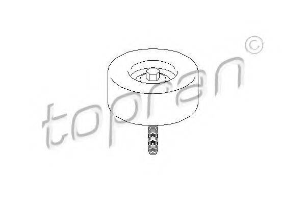 TOPRAN 302157 Паразитный / ведущий ролик, поликлиновой ремень