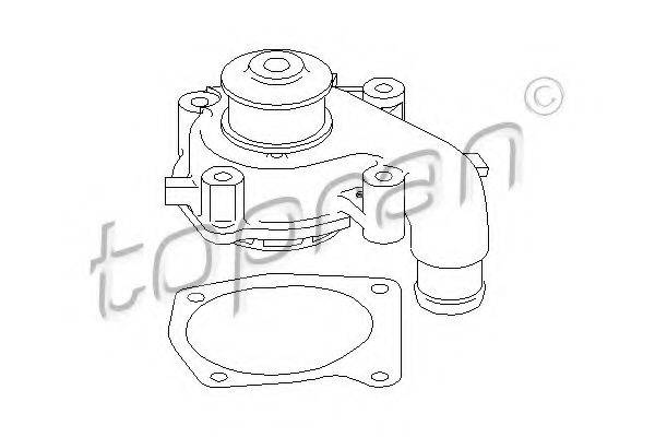 TOPRAN 300711 Водяной насос