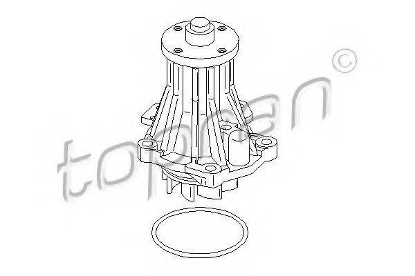 TOPRAN 302424 Водяной насос