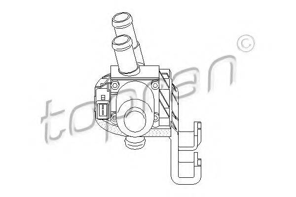 TOPRAN 302792 Регулирующий клапан охлаждающей жидкости