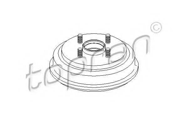 TOPRAN 302346 Тормозной барабан