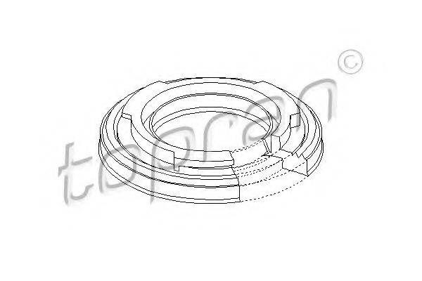 TOPRAN 302174 Уплотняющее кольцо, коленчатый вал