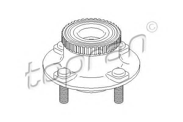 TOPRAN 300280 Ступица колеса